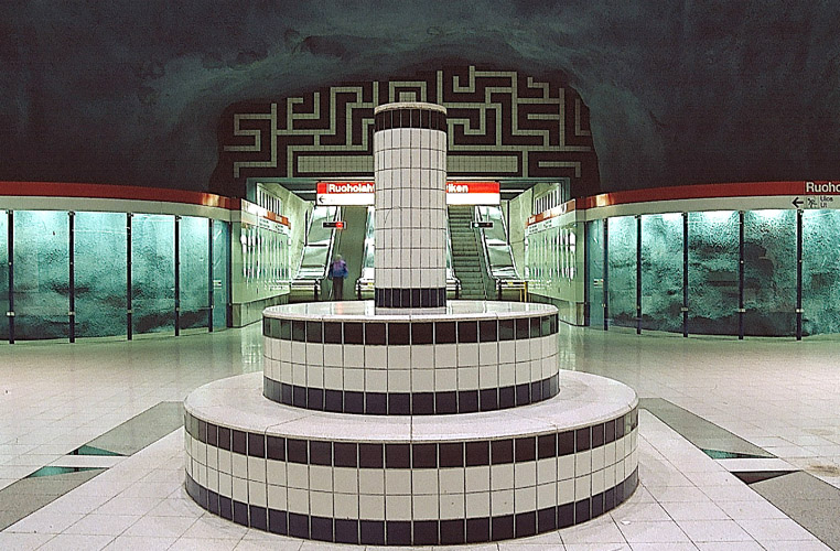 Picture of service point: Tilateos / Installation, Ruoholahti metro station, 1993