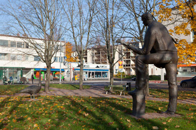 Picture of service point: Kulkurin uni / Tapio Rautavaaran muistomerkki / A Vagabond's Dream / Memorial to Tapio Rautavaara