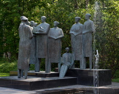 Picture of service point: Kansojen ystävyyden monumentti (Ystävät ja kylänmiehet) / Monument to the Friendship of the Peoples