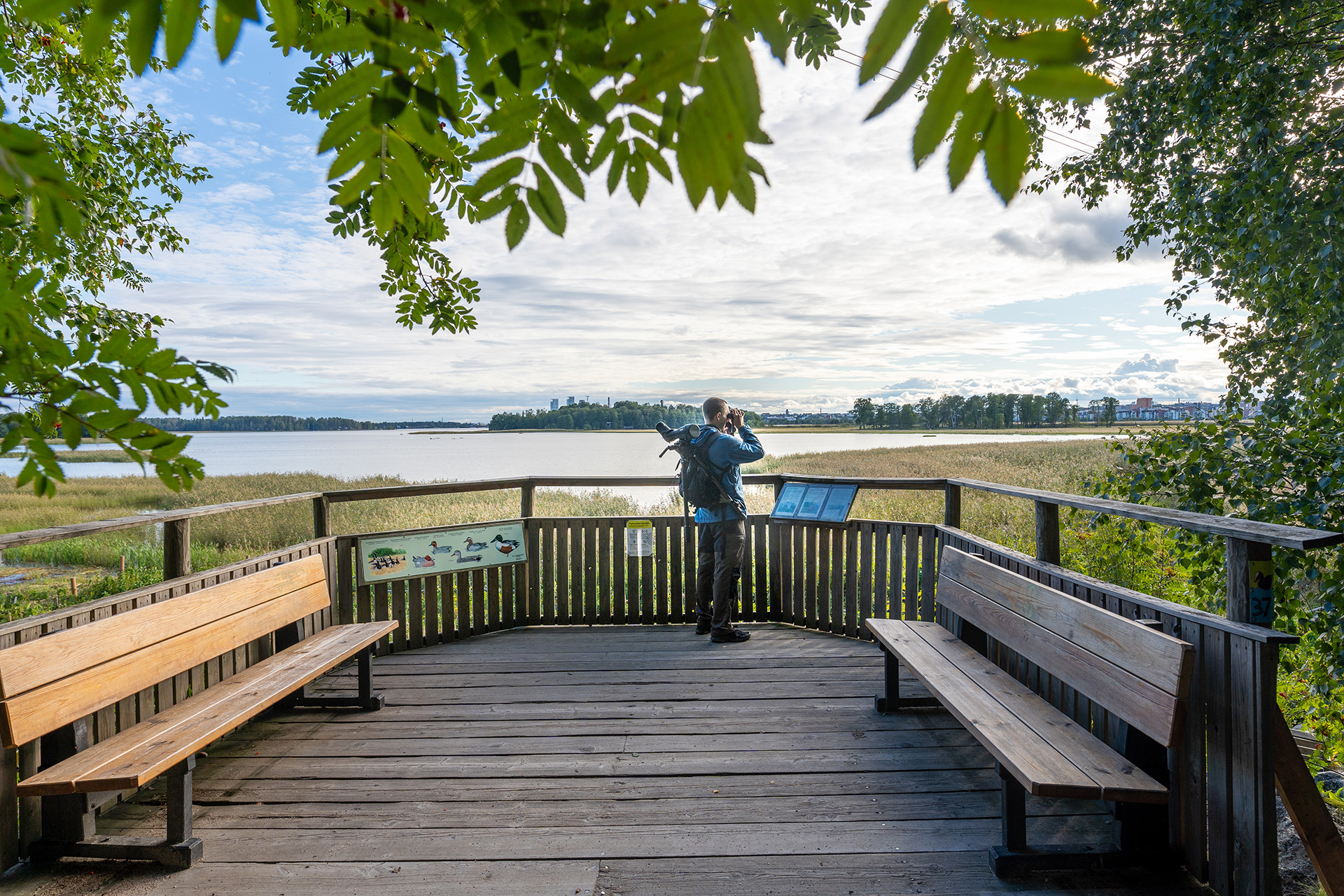 Picture of service point: Hakala birdwatching platform