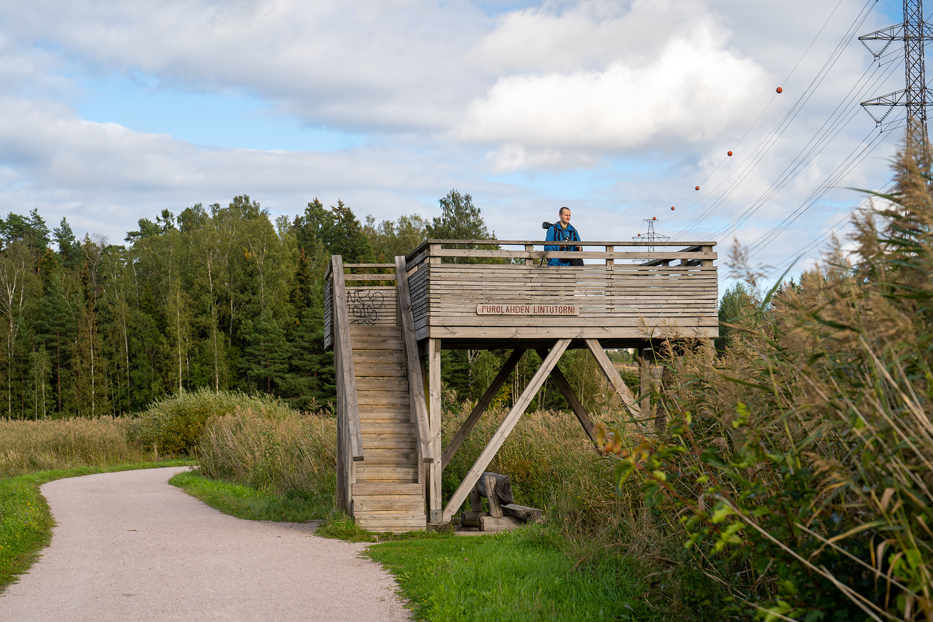 Kuva toimipisteestä: Viikki-Vanhankaupunginlahti, Purolahden lintutorni