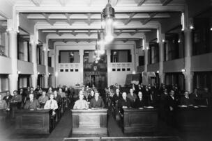 Stadsfullmäktigemöte 1929.