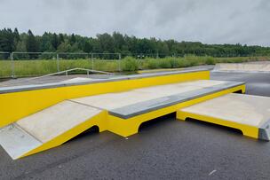 Flygplatsparken i Malms flygplats.