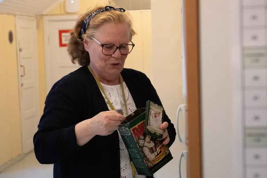 Pamela Pihl inleder ofta morgonen med att koka kaffe.